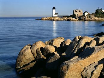 Annisquam Harbor At Sunrise, Ipswich Bay, Massachusetts screenshot