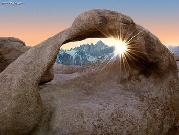 Artistic Rendition, Alabama Hills, California screenshot