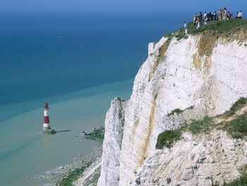 Beachy Head Lighthouse, Eastbourne, East Sussex, England screenshot