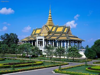 Chan Chaya Pavilion, Royal Palace, Phnom Penh, Cambodia screenshot