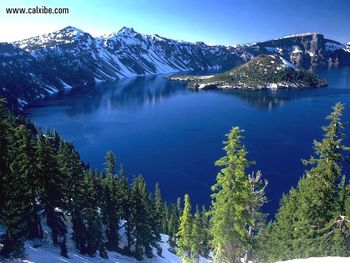 Crater Lake Oregon screenshot