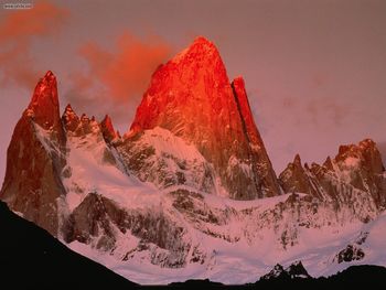 Crimson Light Patagonia Argentina screenshot