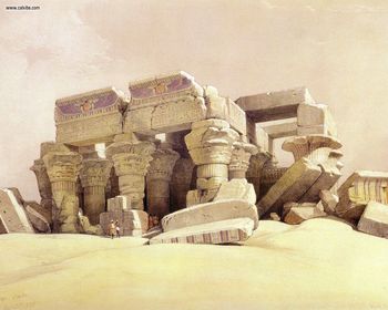 David Roberts - The Temple Of Kom Ombo screenshot