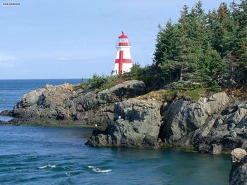 East Quoddy Head Lighthouse Campobello Island New Brunswick screenshot