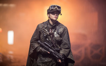 Felicity Jones Rogue One A Star Wars Story 4K screenshot