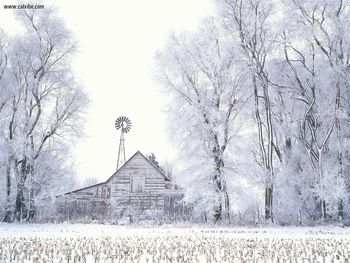 Frosted Farmland La Salle County Illinois screenshot