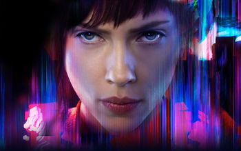 Ghost in the Shell Scarlett Johansson HD screenshot