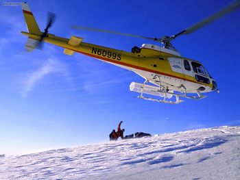 Heli Boarding Juneau Ice Field Alaska screenshot