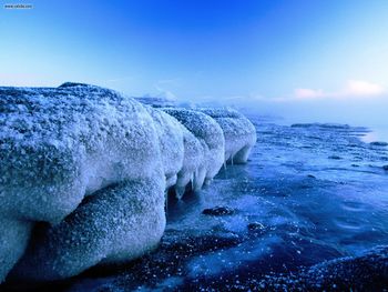 Icebergs Cook Inlet Alaska screenshot