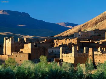 Kasbah Ruins Dades Gorge Atlas Mountains Morocco screenshot