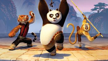 Kung Fu Tigress Panda Monkey screenshot