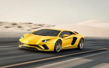 Lamborghini Aventador S 2017 4K screenshot