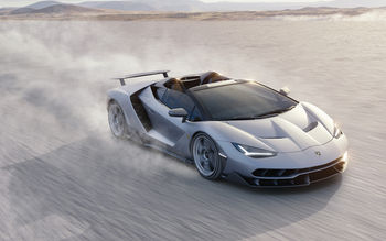 Lamborghini Centenario Roadster 5K screenshot