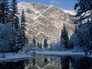 Landscapes Yosemite National Park California Usa screenshot