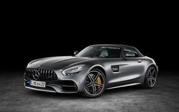 Mercedes AMG GT C Roadster 4K screenshot