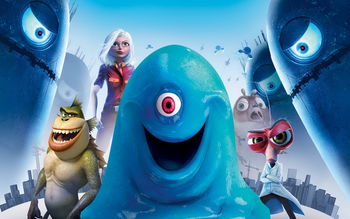 Monsters vs. Aliens screenshot