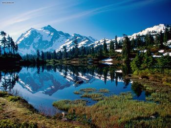 Mount Shuksan North Cascades National Park Washington screenshot