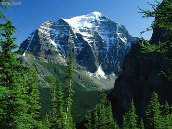 Mount Temple Canadian Rockies Alberta screenshot