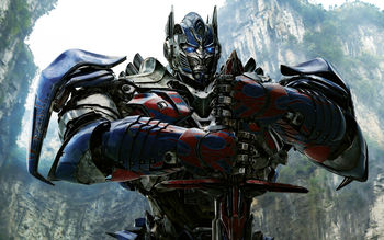 Optimus Prime in Transformers 4 screenshot