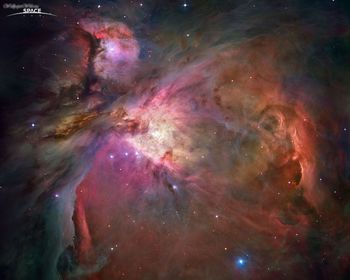 Orion Nebula Seen With Hubble screenshot