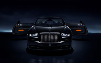 Rolls Royce Dawn Black Badge 2017 4K screenshot