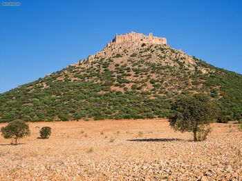 Ruins Of Castle Monastery Of Calatrava La Nueva La Mancha Spain screenshot