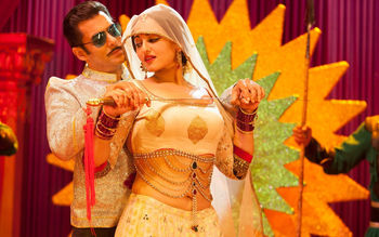 Salman Sonakshi Sinha in Dabangg screenshot