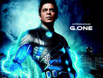 Shahrukh Khan in Ra One screenshot