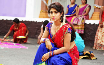 Sonarika Bhadoria in Saree screenshot