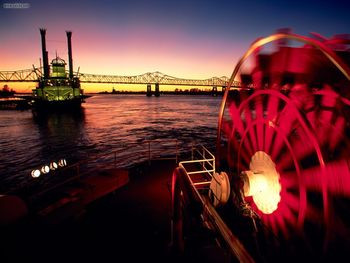 Steamboats Mississippi River Louisiana screenshot