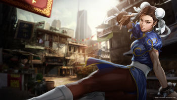 Street Fighter Chun Li screenshot