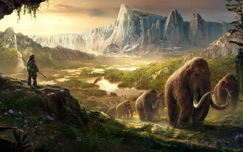 Takkar Mammoths Far Cry Primal screenshot