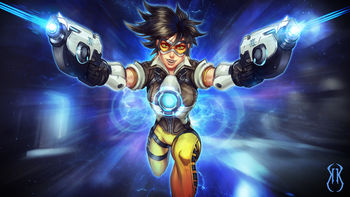 Tracer Fan art 4K screenshot