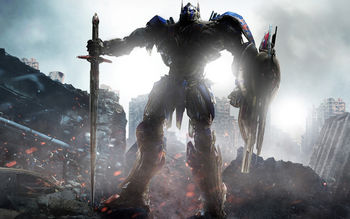 Transformers The Last Knight Optimus Prime 4K screenshot