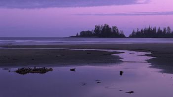 Twilight, Long Beach, Pacific Rim National Park, British Columbia, Canada screenshot