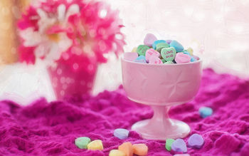 Valentine Love Hearts Candies screenshot